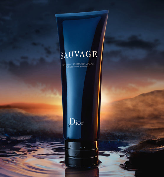 SAUVAGE FACE CLEANSER AND MASK