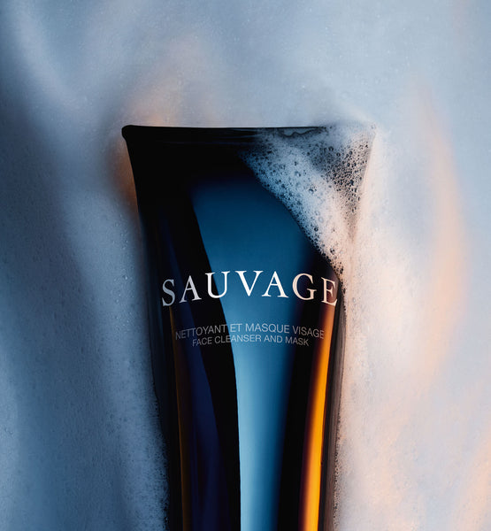 SAUVAGE FACE CLEANSER AND MASK