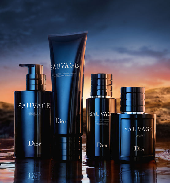 SAUVAGE FACE CLEANSER AND MASK
