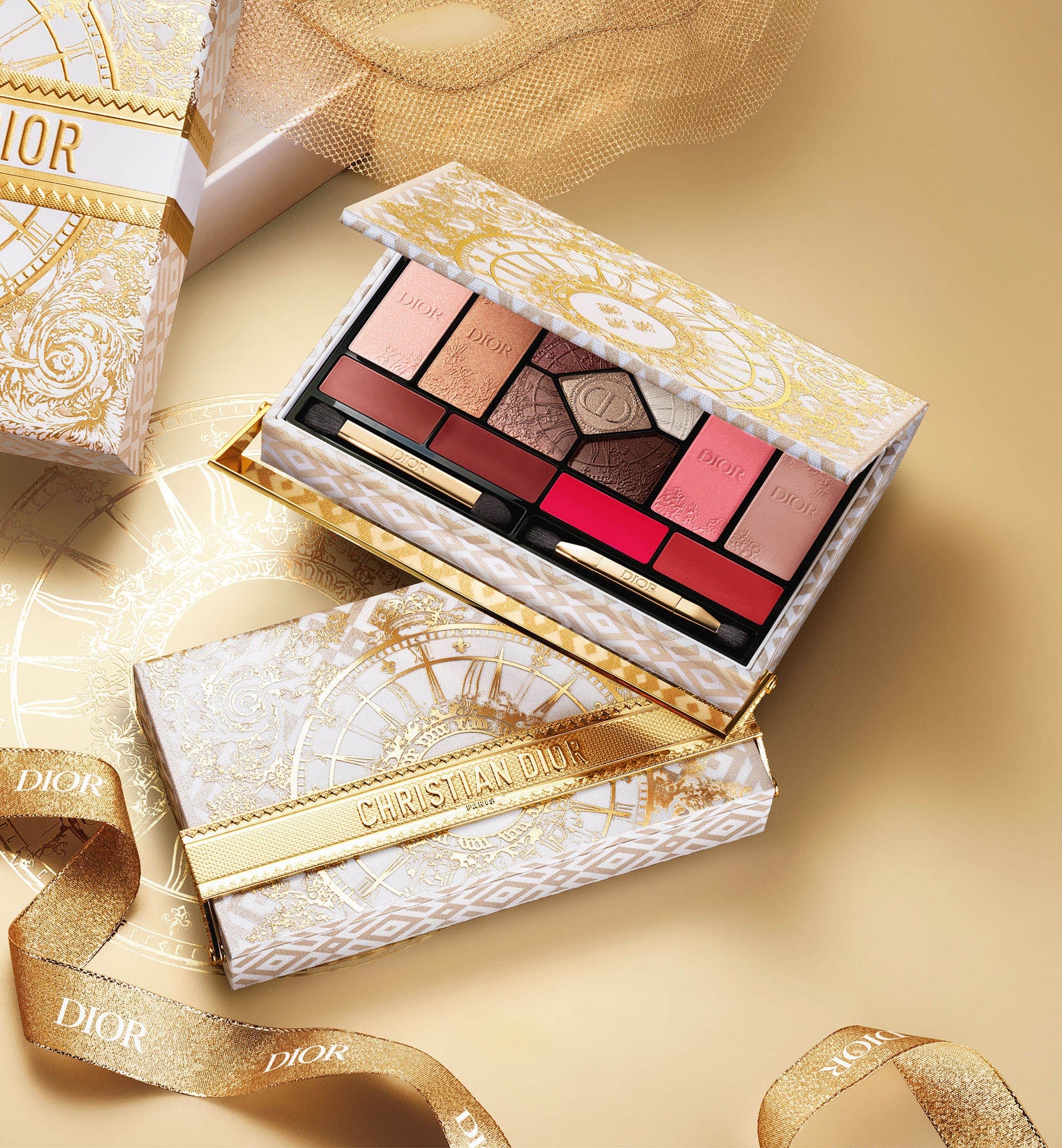 Dior makeup palette for lip, offers face and eyes