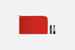 ROUGE DIOR AND PUMP' N' VOLUME MASCARA POUCH