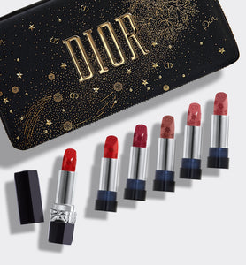 ROUGE DIOR COUTURE COLLECTION REFILLABLE LIPSTICK SET - 6 Shades of Lipstick